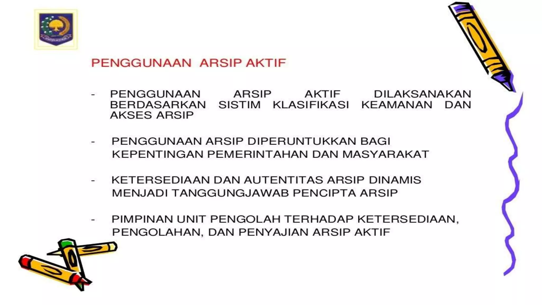 Tata Kearsipan Kemendagri