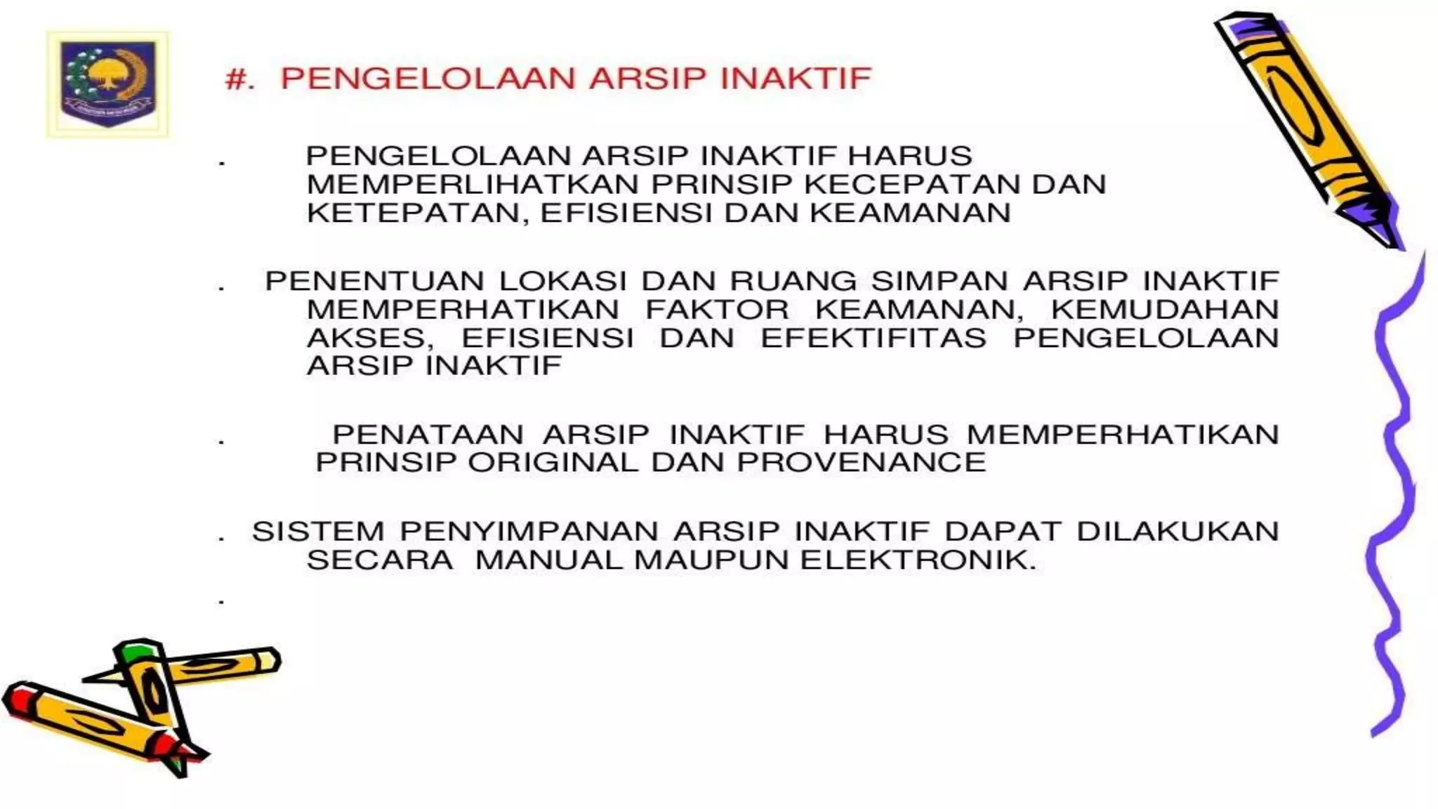 Tata Kearsipan Kemendagri