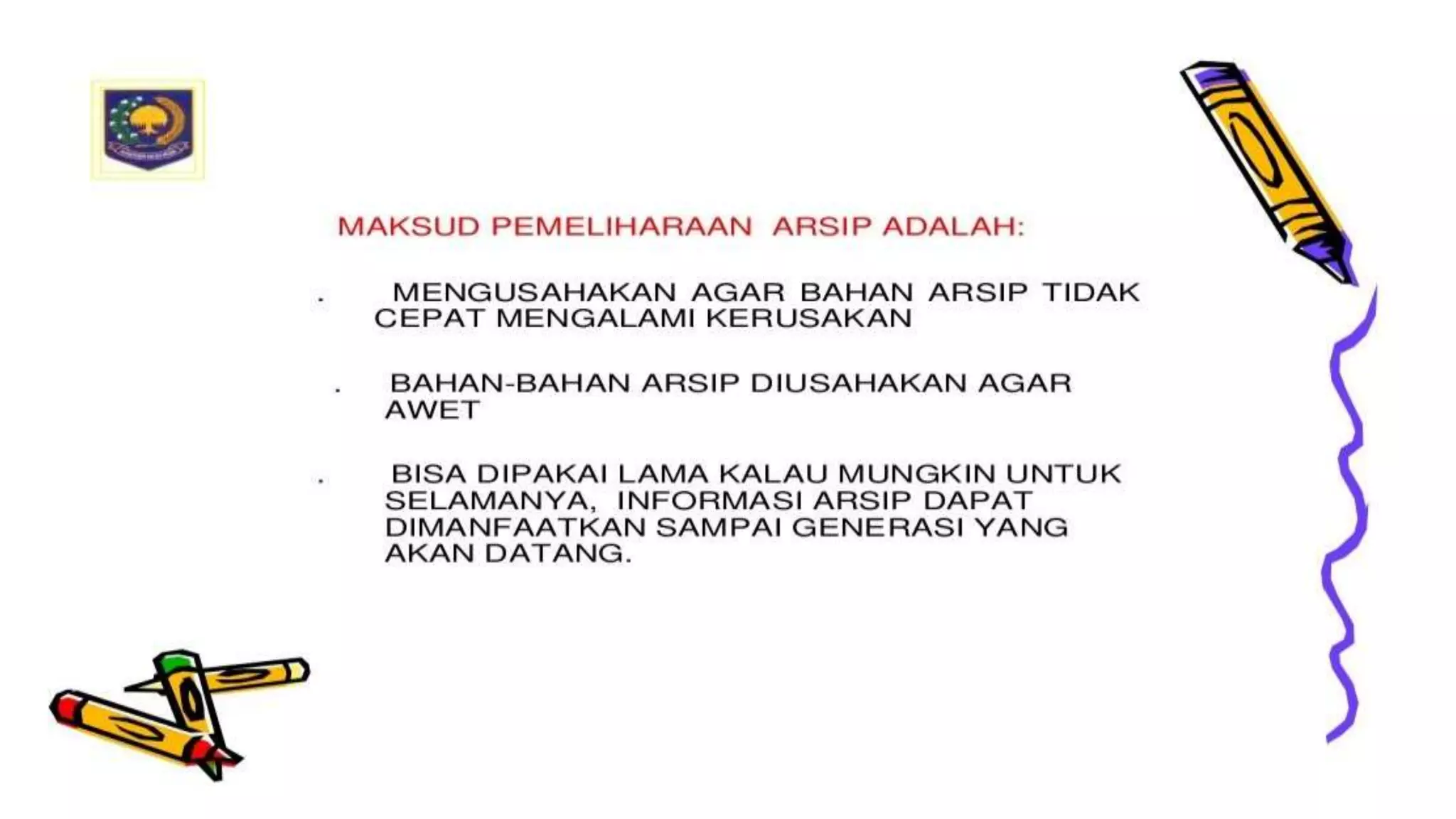 Tata Kearsipan Kemendagri