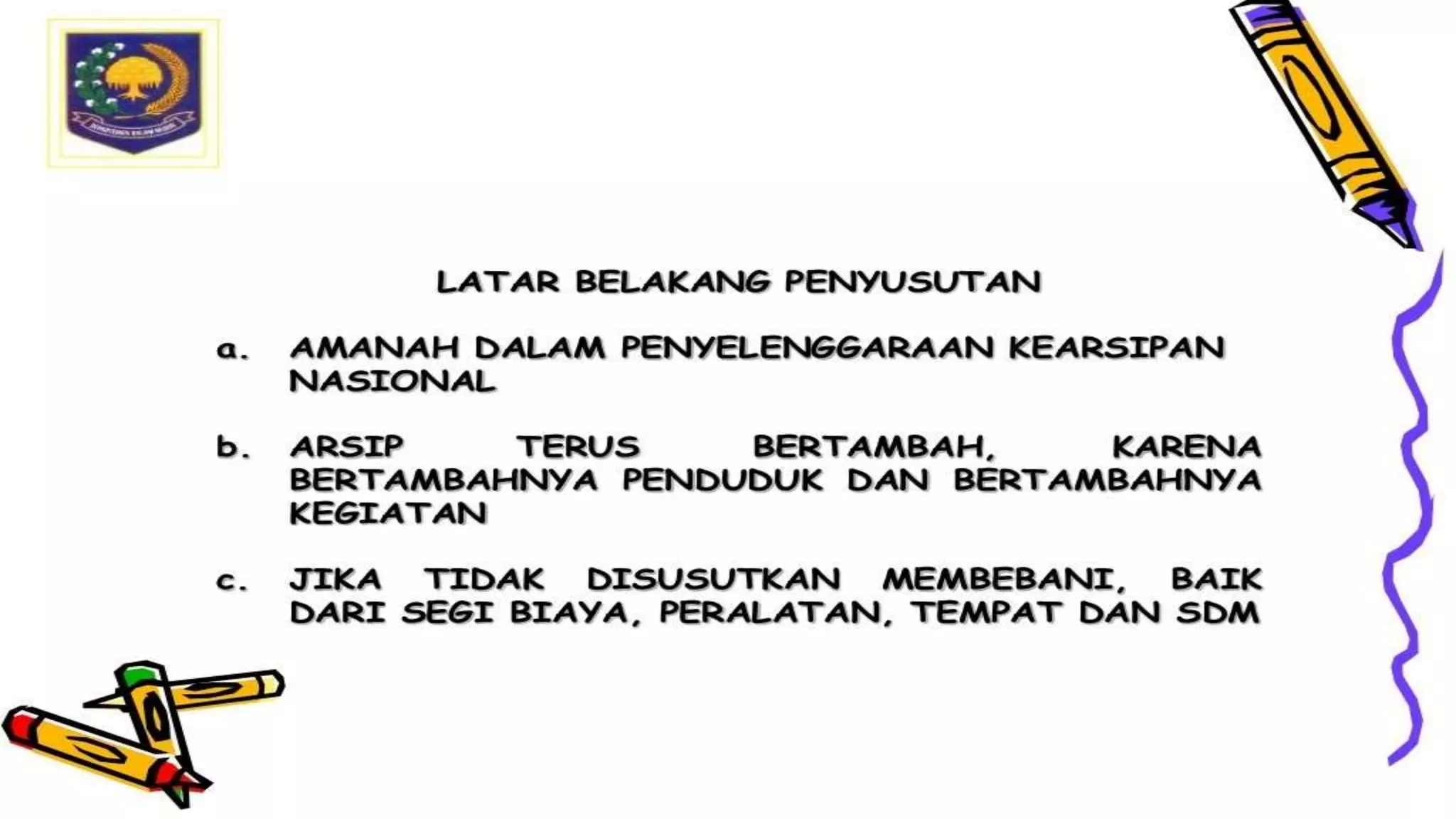 Tata Kearsipan Kemendagri