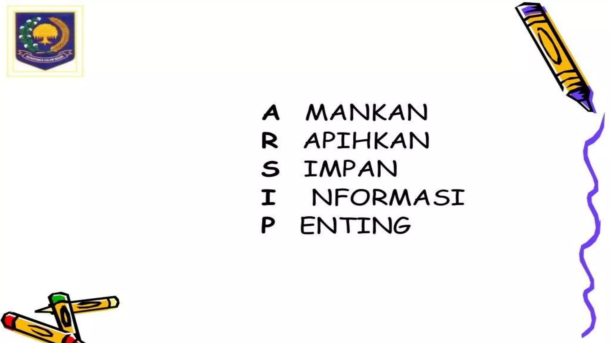 Tata Kearsipan Kemendagri