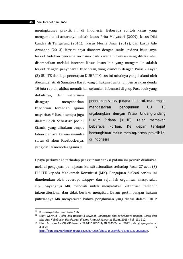 Tata Kelola Internet Indonesia dan HAM
