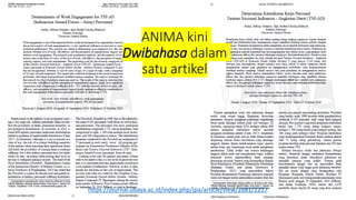 https://journal.ubaya.ac.id/index.php/jpa/article/view/2881/2217
ANIMA kini
Dwibahasa dalam
satu artikel
 