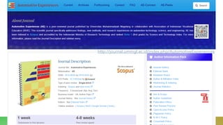 http://journal.ummgl.ac.id/index.php/AutomotiveExperiences
 