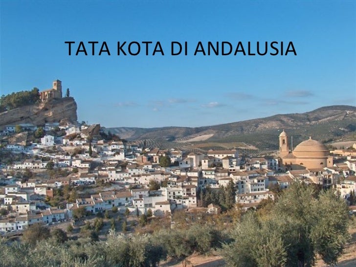  Tata kota  di andalusia
