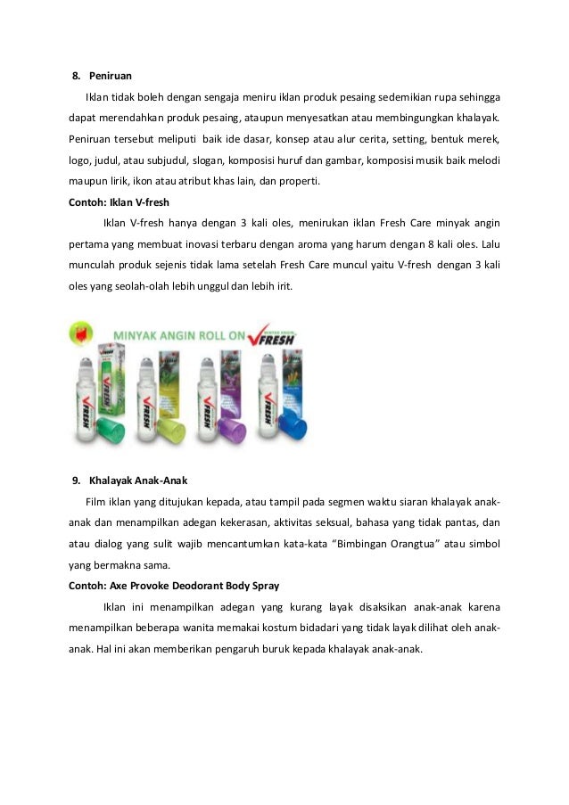 Tata krama periklanan