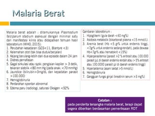 Regger Malatis TATALAKSANA MALARIA NABIRE BENNY penyakit dalam RSUD .ppt