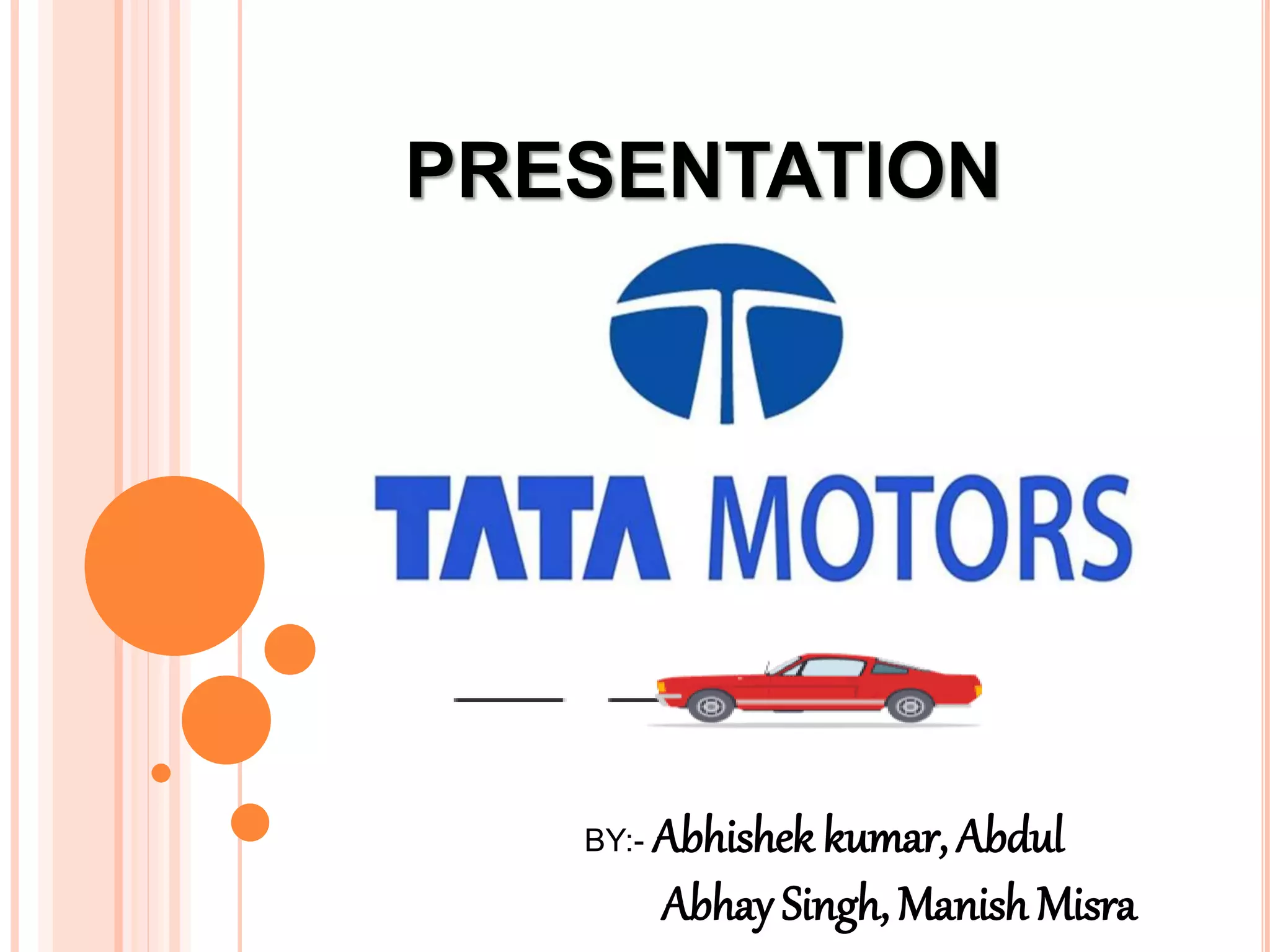 Tata motors | PPTX