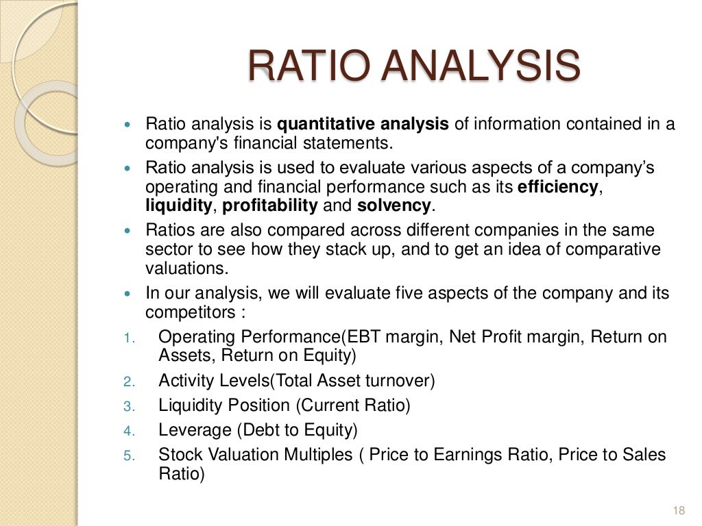 literature review on ratio analysis of tata motors