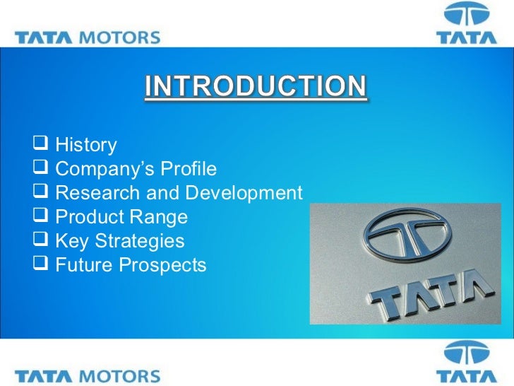 Tata Motors Ppt