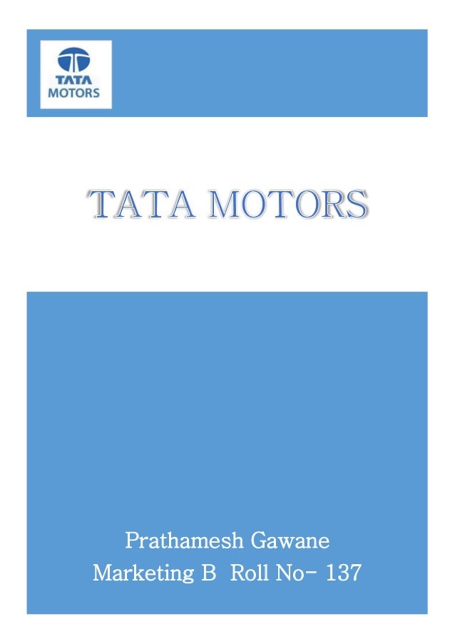 Annual sales report of tata motors nano