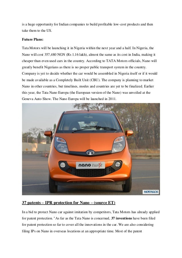 Cost Of Tata Cars In Nigeria Cost Of Tata Cars In Nigeria