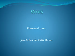 Presentado por: 
Juan Sebastián Ortiz Duran 
 