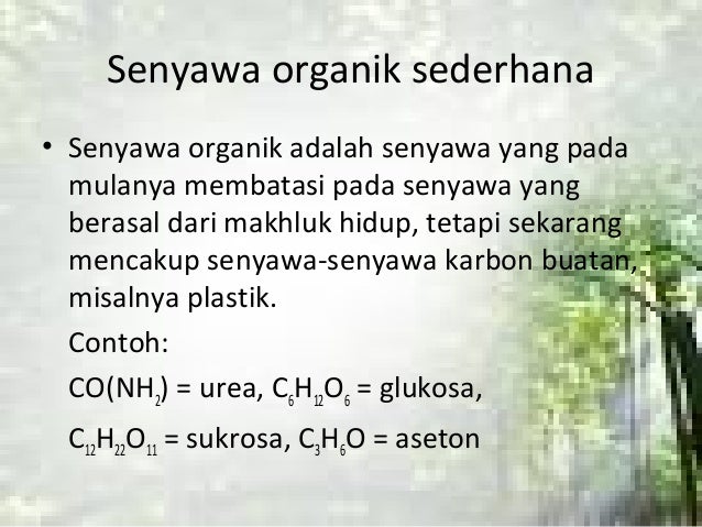 Tata Nama Senyawa Kimia