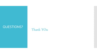 QUESTIONS? 
Thank YOu 
