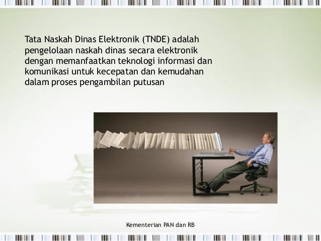 Tata naskah dinas elektronik