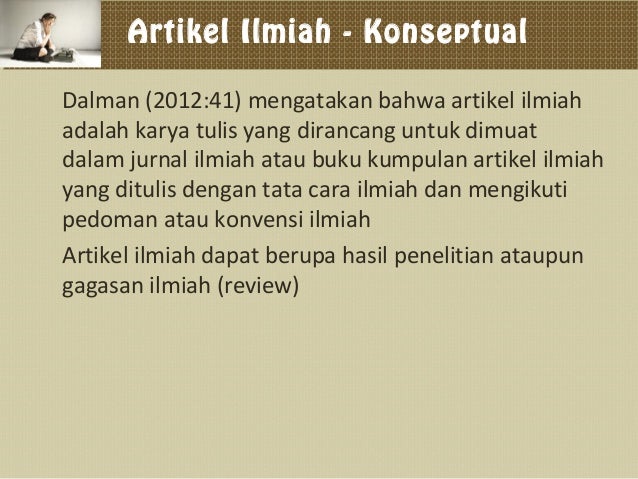 Artikel Ilmiah_Non Penelitian