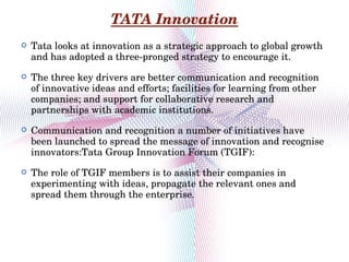 Tata presentation | PPT