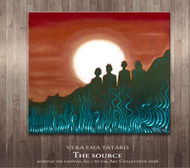 The Source acrylic painting