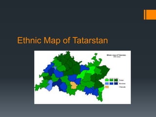 Ethnic Map of Tatarstan
 