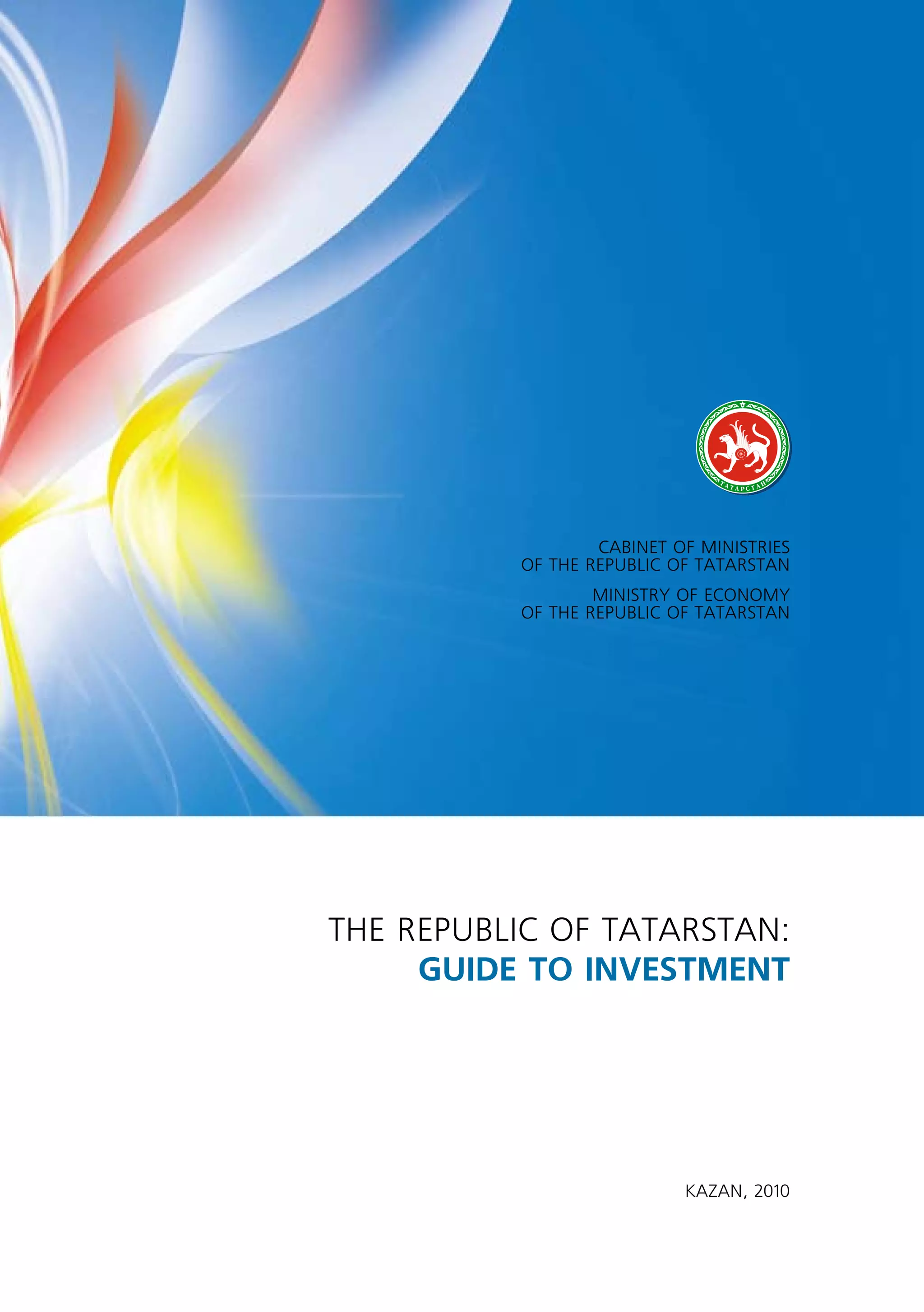 Tatarstan Guide to Investment 2010 PDF