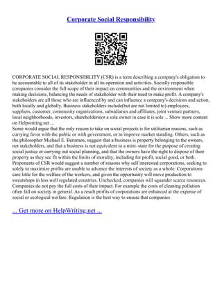 Tata Steel Corporate Social Responsibility | PDF