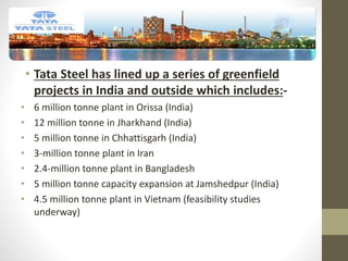 Tata Steel Aims To Complete Kalinganagar Project Expansion, Begin