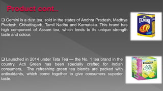 Tata tea | PPTX