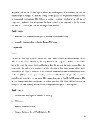 Tata Tinplate Company of India Ltd | PDF