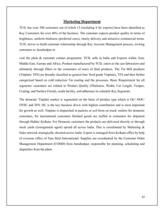 Tata Tinplate Company of India Ltd | PDF