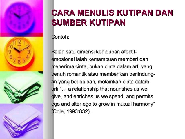 Tata Tulis Karya Ilmiah