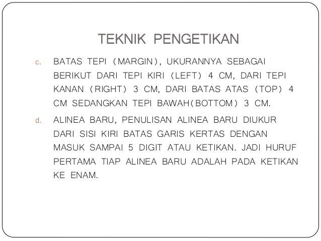Tata Tulis Karya Tulis Ilmiah