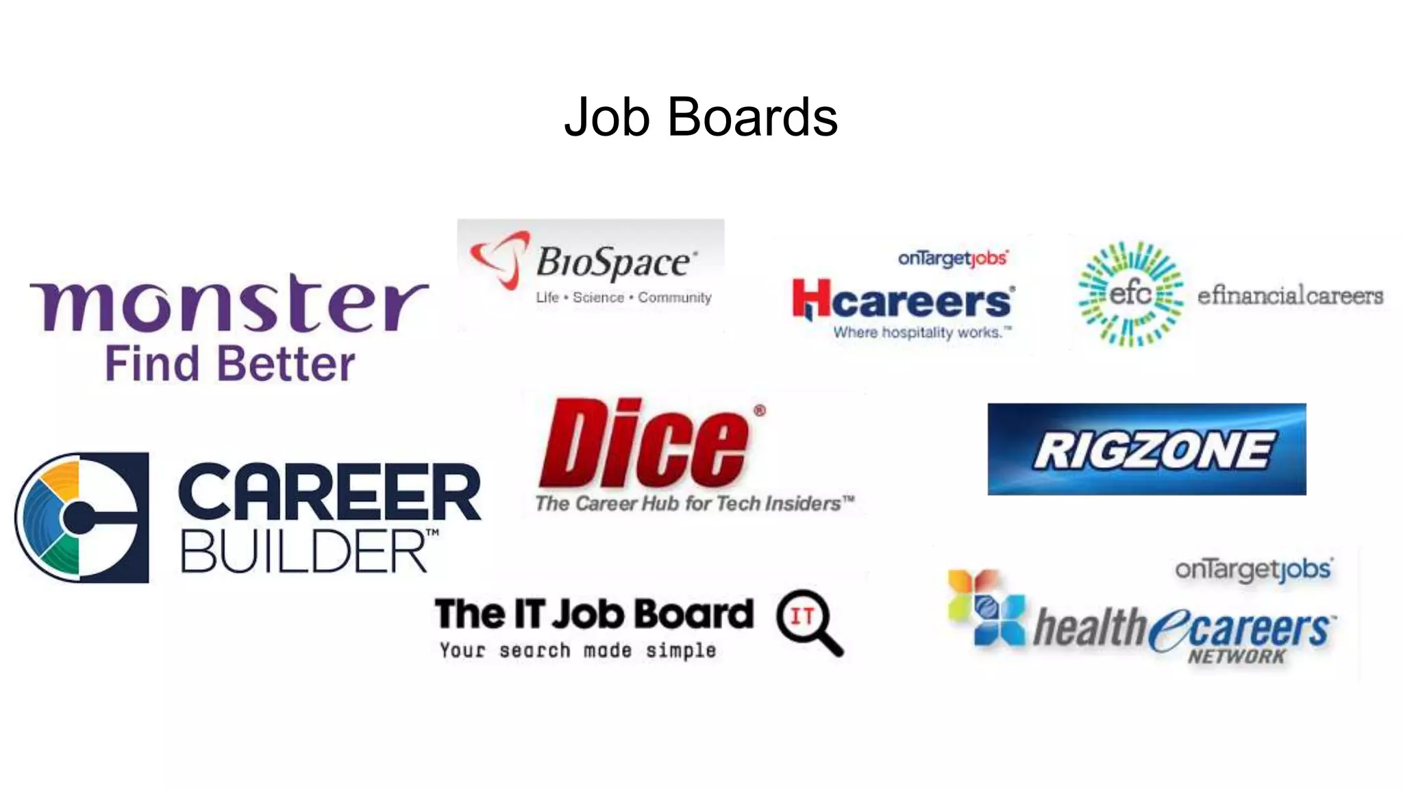 Job Boards
 