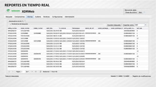 REPORTES EN TIEMPO REAL
 