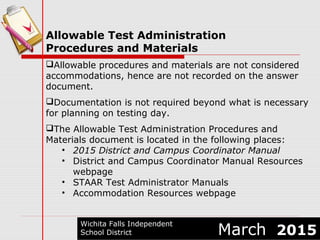 Ta training march 2015 | PPT