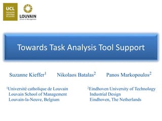 Choosing The Right Task Analysis Tool – WILTOT