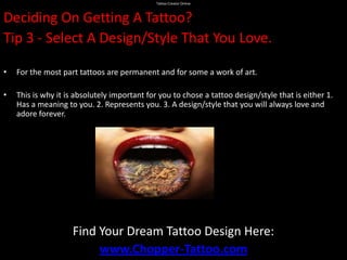 Tattoo creator online