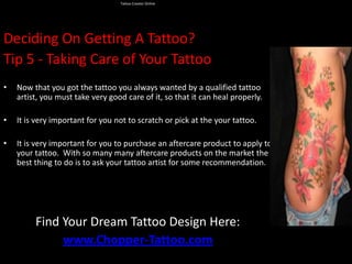 Tattoo creator online