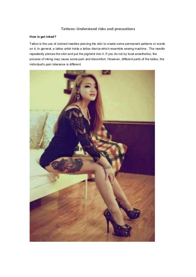 Tattoo health risks