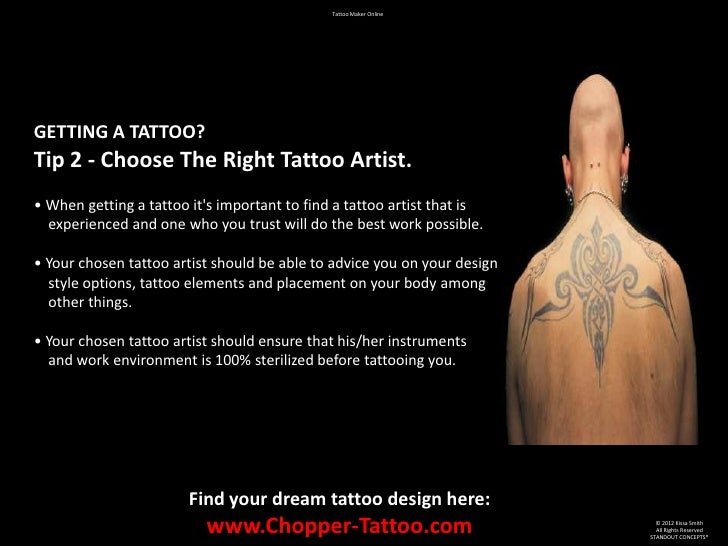 Tattoo maker online