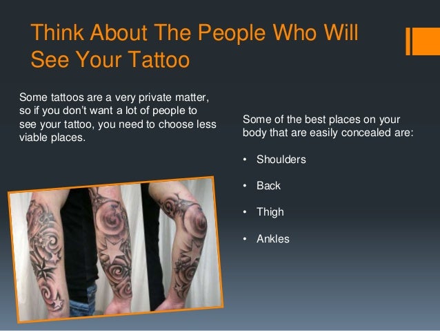 Tattoo Placement from an Artist’s Standpoint