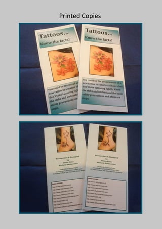 Tattoos and piercings | PDF