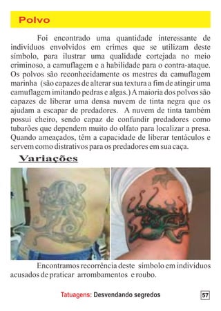 Polvo




Variações




        Tatuagens: Desvendando segredos   57
 