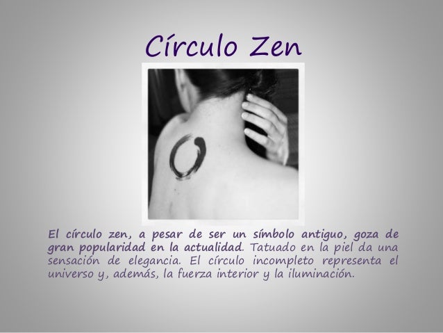 Tatuajes Originales Del Circulo Zen O Enso Mini Tatuajes