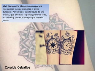Zoraida Maria Ceballos Rios Tatuajes para parejas PPT