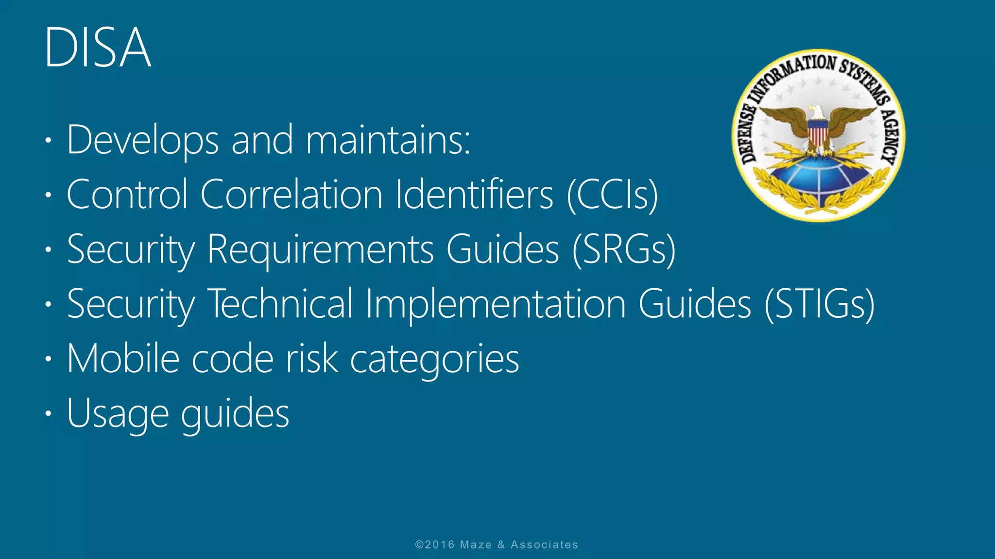 Understanding the Risk Management Framework & (ISC)2 CAP Module 3: Roles
