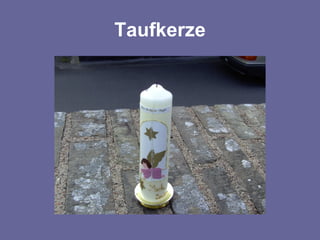 Taufkerze