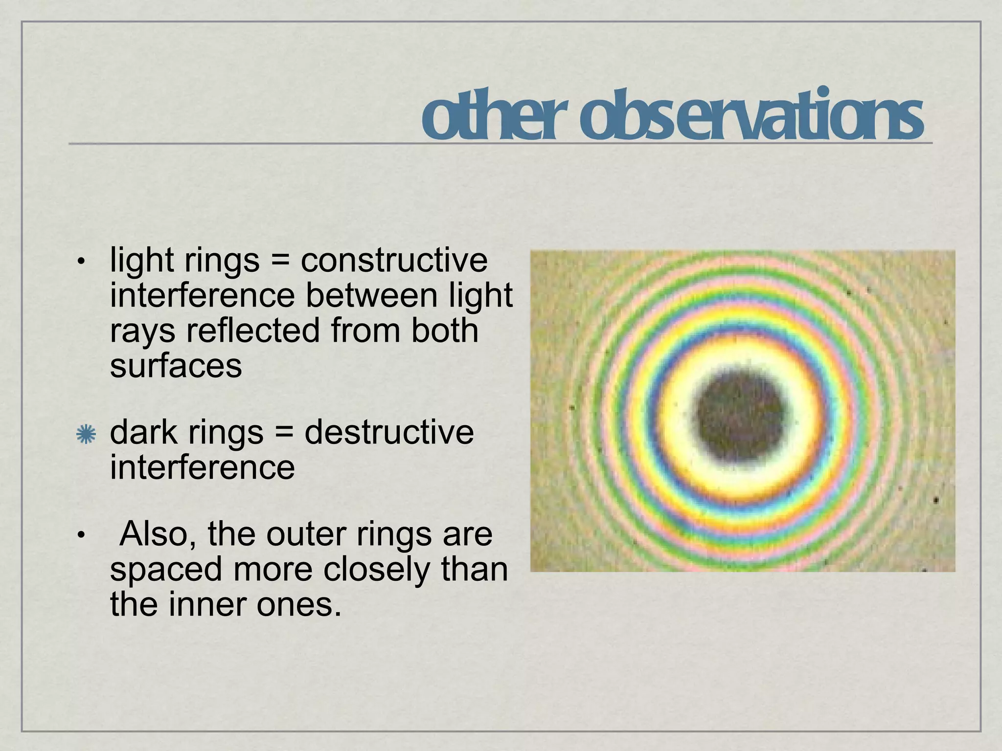 Tau grp11 newton's rings | PPT