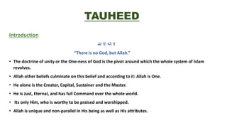 Tauheed Ullah TAUHEED slides for css/pms (presentation form) | PPTX
