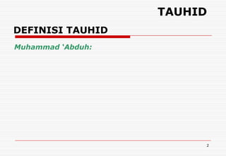 Taohid Math Presentasi Tauhid | PPTX